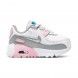 Sapatilhas Nike Air Max 90 Ltr Td Branco Infantil Feminino Couro CD6868-004