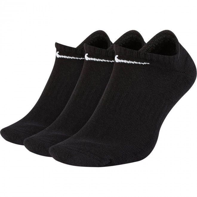 Meias Nike Everyday Cushioned Training No-Show Socks (3 Pares) Sx7673-010