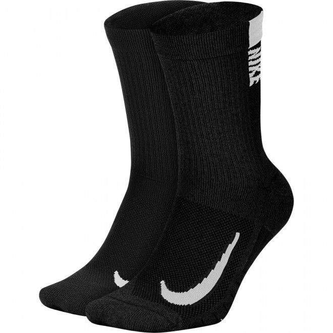 Meias Nike Multiplier Crew Sock (2 Pares) Sx7557-010