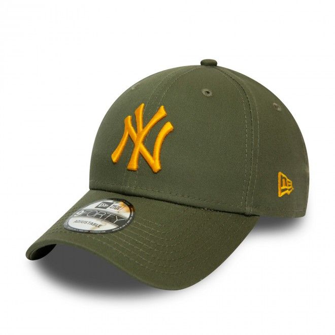 Boné New Era New York Yankees League Essential Khaki 9Forty Cap 12490166