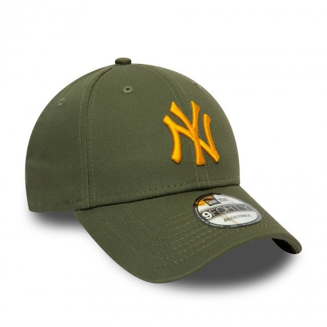 Boné New Era New York Yankees League Essential Khaki 9Forty Cap 12490166