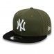 Boné New Era New York Yankees Colour Block Green 9Fifty 12122744
