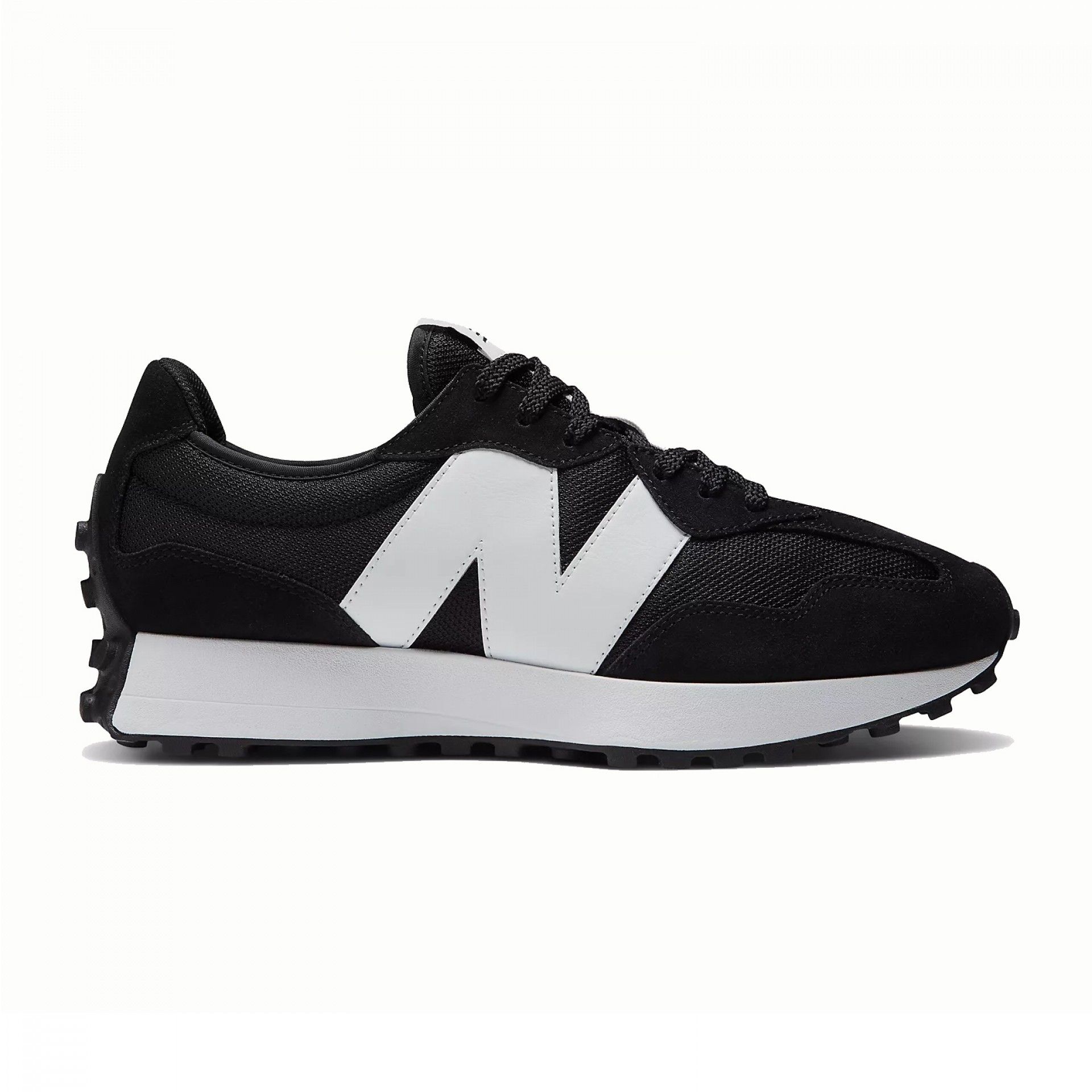 NEW BALANCE 327 MS327CBW BA495BLACK/WHIT Extreme Footwear