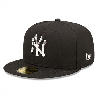 GORRA OFICIAL NEW ERA NEW YORK YANKEES MONOCAMO INFILL BLACK 59FIFTY FITTED CAP 60298745