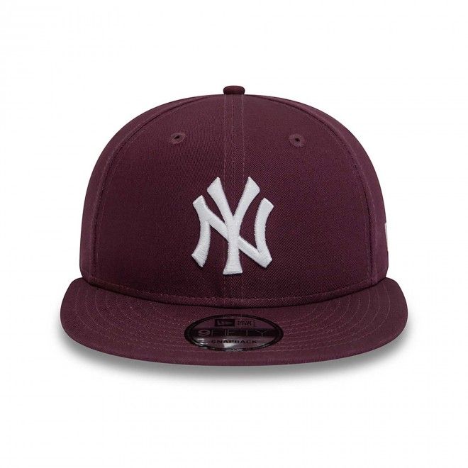BON OFICIAL NEW ERA NEW YORK YANKEES MLB ESSENTIAL DARK PURPLE 9FIFTY CAP 60245406