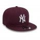 GORRA OFICIAL NEW ERA NEW YORK YANKEES MLB ESSENTIAL DARK PURPLE 9FIFTY CAP 60245406