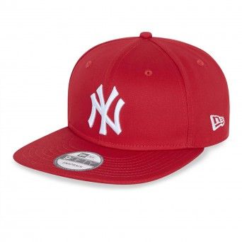 BONÉ OFICIAL NEW ERA NEW YORK YANKEES MLB ESSENTIAL RED 9FIFTY CAP 60245403