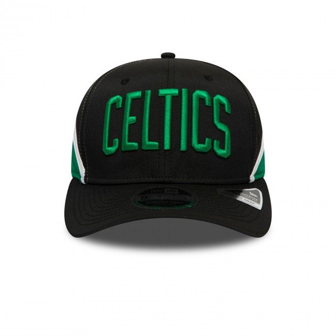 Bon New Era Boston Celtics Hook Black Stretch Snap 9Fifty Cap 12380982