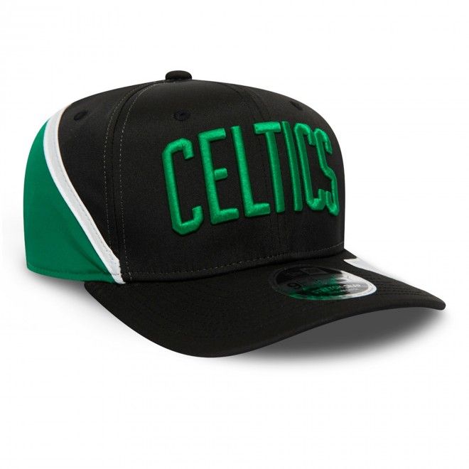 Bon New Era Boston Celtics Hook Black Stretch Snap 9Fifty Cap 12380982
