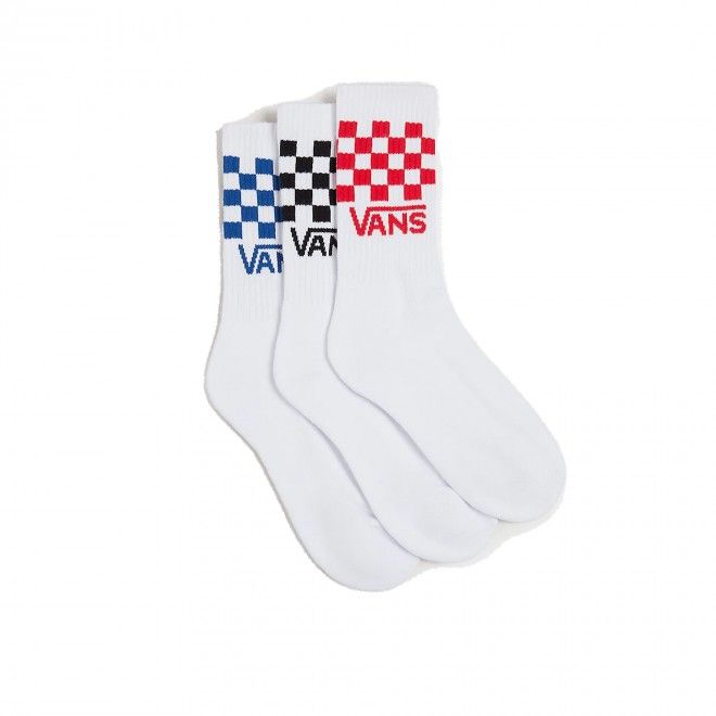 MEIAS VANS DROP V CLASSIC CHECK CREW (3 PARES) VN000EZ26M3