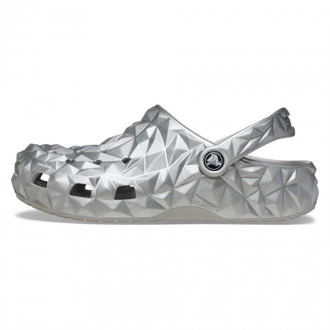 SANDLIAS CROCS CLASSIC METALLIC GEOMETRIC CLOG 210002-040