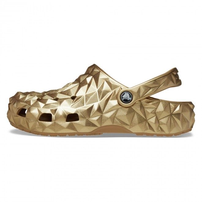 SANDLIAS CROCS CLASSIC METALLIC GEOMETRIC CLOG 210002-710