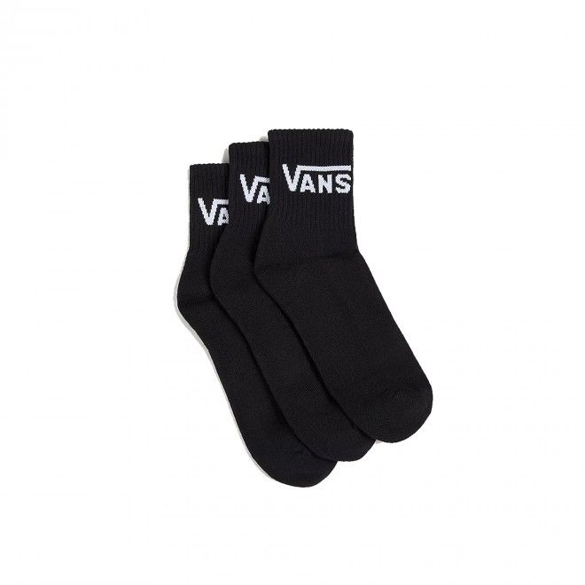 CALCETINES VANS CLSICOS MEDIA CREW (3 PARES) VN000BHXBLK